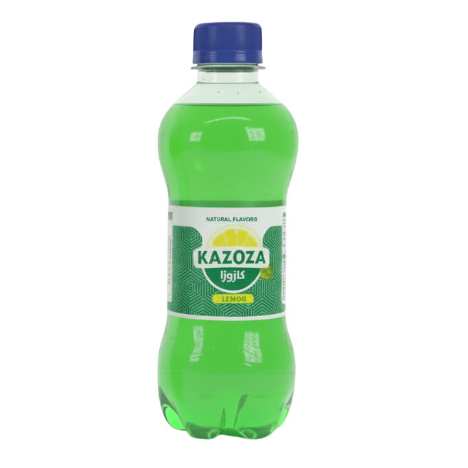 Water, Gas: Carbon dioxide, Sugar, Food Color, Caramel E150d, Acid: Phosphoric acid E338, Stabilizer: Arabic gum E414, Flavoring:  Caffeine 10mg/100ml.Produced and packaged by Barley Industrial and Trade Company, Sadat City, on behalf of Trans Global Company.